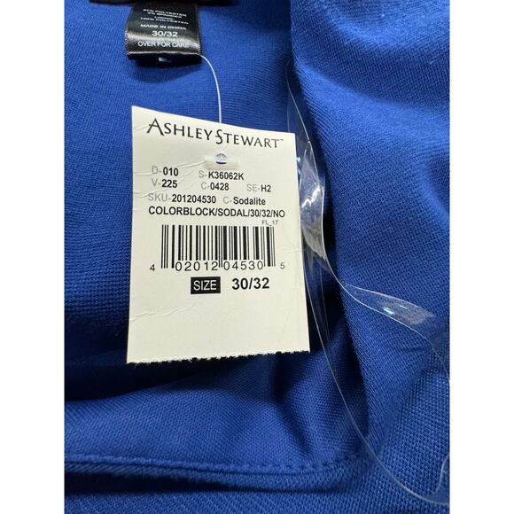 NWT!!Ashley Stewart Asymmetrical Dress, color Blocks,Final Sale,Work Wear,Office - Picture 5 of 8